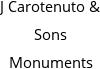 J Carotenuto & Sons Monuments