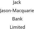 Jack Jason-Macquarie Bank Limited