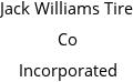 Jack Williams Tire Co Incorporated