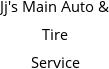 Jj's Main Auto & Tire Service