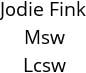 Jodie Fink Msw Lcsw