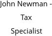 John Newman - Tax Specialist