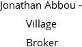 Jonathan Abbou - Village Broker