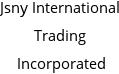 Jsny International Trading Incorporated