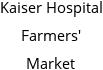 Kaiser Hospital Farmers' Market