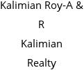 Kalimian Roy-A & R Kalimian Realty