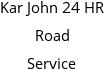 Kar John 24 HR Road Service