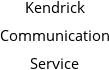 Kendrick Communication Service