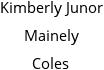 Kimberly Junor Mainely Coles