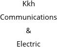 Kkh Communications & Electric