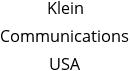 Klein Communications USA