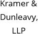 Kramer & Dunleavy, LLP