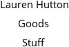 Lauren Hutton Goods Stuff