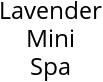 Lavender Mini Spa