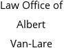 Law Office of Albert Van-Lare