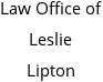 Law Office of Leslie Lipton