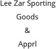 Lee Zar Sporting Goods & Apprl