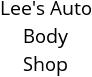 Lee's Auto Body Shop