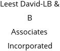 Leest David-LB & B Associates Incorporated