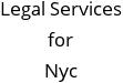 Legal Services for Nyc