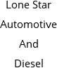 Lone Star Automotive And Diesel