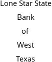 Lone Star State Bank of West Texas