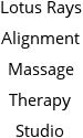 Lotus Rays Alignment Massage Therapy Studio