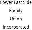 Lower East Side Family Union Incorporated