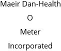 Maeir Dan-Health O Meter Incorporated