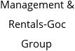 Management & Rentals-Goc Group