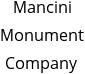 Mancini Monument Company