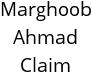 Marghoob Ahmad Claim