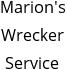 Marion's Wrecker Service