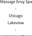 Massage Envy Spa - Chicago Lakeview - Wrigleyville