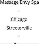 Massage Envy Spa - Chicago Streeterville - River North