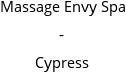 Massage Envy Spa - Cypress