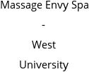 Massage Envy Spa - West University