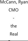 McCann, Ryan CMO - the Real Estate Group