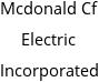 Mcdonald Cf Electric Incorporated