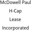 McDowell Paul H-Cap Lease Incorporated