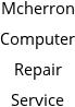 Mcherron Computer Repair Service