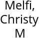 Melfi, Christy M