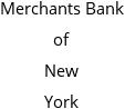 Merchants Bank of New York