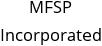 MFSP Incorporated