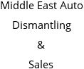 Middle East Auto Dismantling & Sales