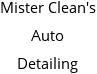 Mister Clean's Auto Detailing