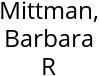 Mittman, Barbara R