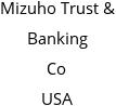 Mizuho Trust & Banking Co USA