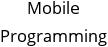 Mobile Programming