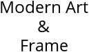 Modern Art & Frame